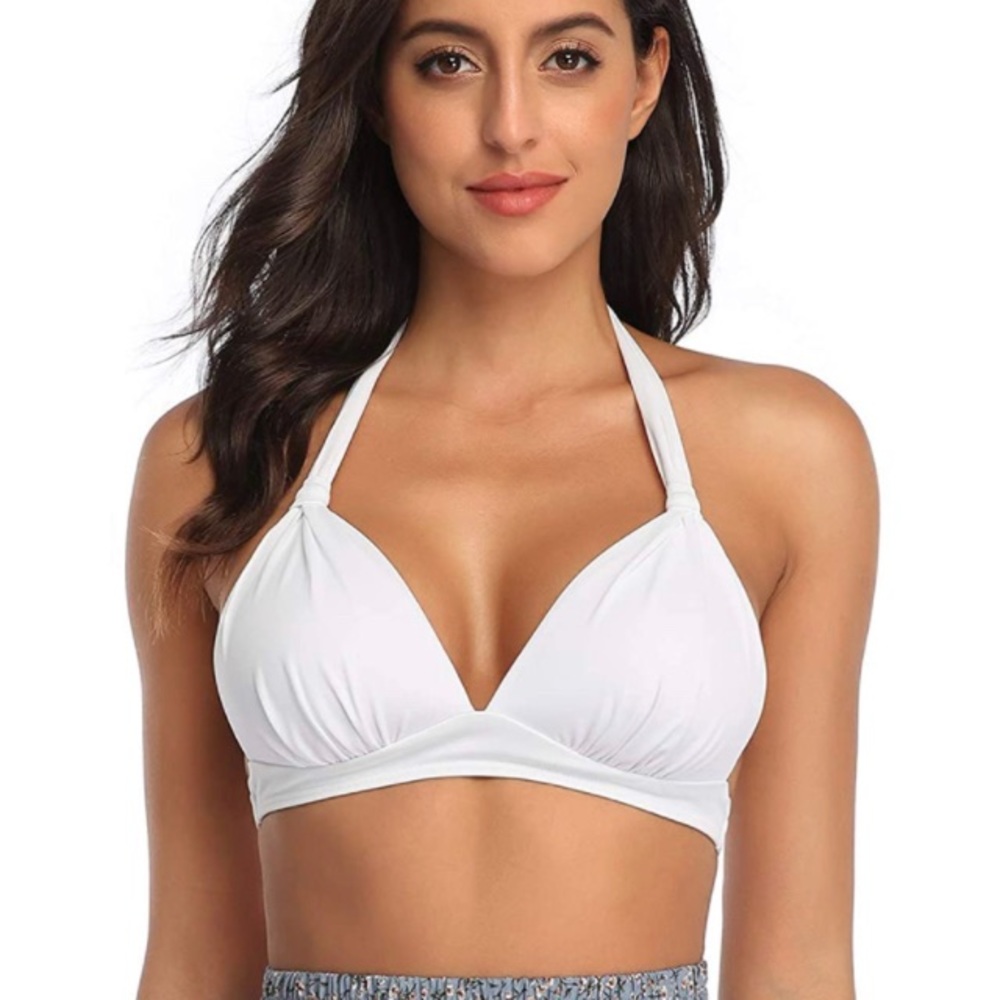 Swimming top for big chest